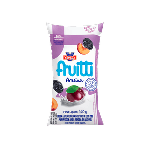BEBIDA LACTEA VENEZA FRUITTI 140G AMEIXA